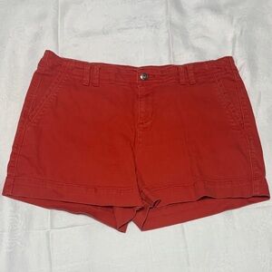 Apt. 9 Women's Dark Orange Jean Shorts